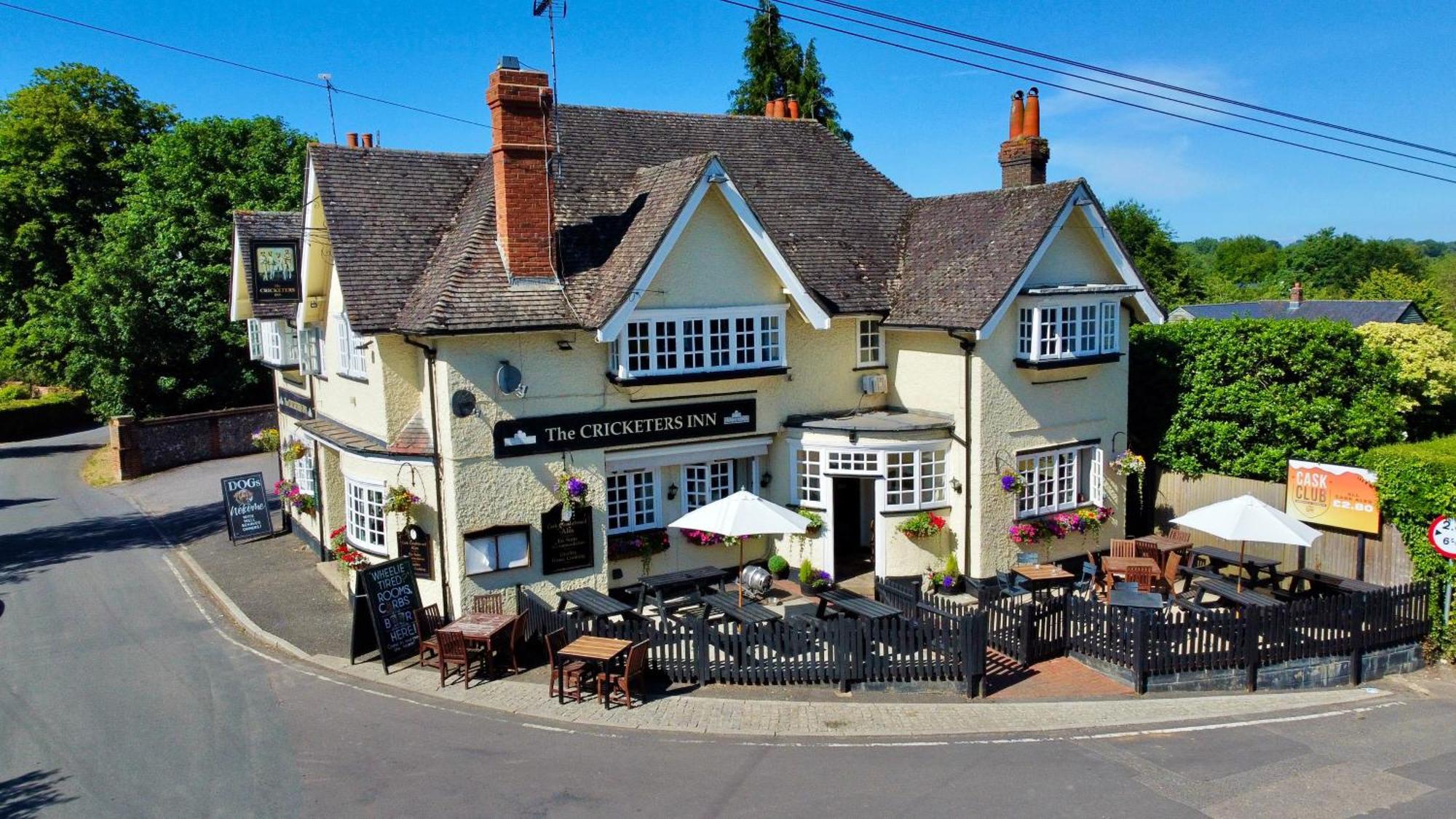 The Cricketers Inn Winchester Esterno foto